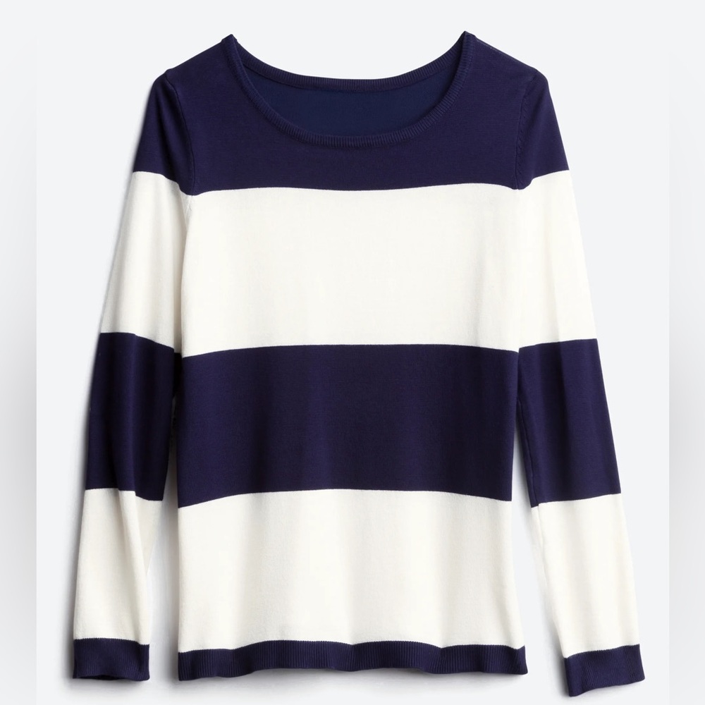 [Absolutely] Markle Striped Crew Neck Pullover